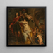 Venus armando a un guerrero, quizás Johan Maurits Conde de Nassau-Siegen en la forja de Vulcano - Thomas Willeboirts Bosschaert — cuadro enmarcado en la pared