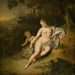 Venus con Cupido - Willem Van Mieris — vista de la obra