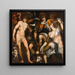 Venus and Adonis with Love - Giuseppe Porta Workshop — framed artwork on a wall