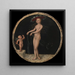 Venus and Cupid - Lucas Cranach the Elder — framed artwork on a wall