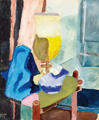 Vera Mikhailovna Ermolaeva - Still Life with a Glass.webp