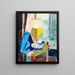 Nature morte au verre - Vera Mikhailovna Ermolaeva — framed artwork on a wall