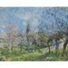 Reproduction of the painting Spring Orchard Painting - Alfred Sisley