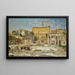 The Roman Forum - Veronika Maria Herwegen Manini — framed artwork on a wall