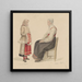 Ropa de invierno Mora - Adolph Tidemand — cuadro enmarcado en la pared