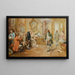 The Recital - Vicente García De Paredes — framed artwork on a wall