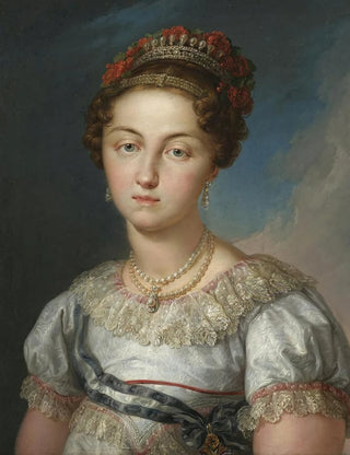 Vicente Lpez Portaa - Portrait Of Maria Josefa Amalia De Sajonia Queen Of Spain.webp