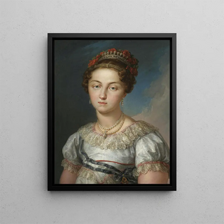 Vicente Lpez Portaa - Portrait Of Maria Josefa Amalia De Sajonia Queen Of Spain.webp