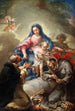 Virgin Painting with Saint Francis and Saint Dominic - Vicente López Portaña — artwork view