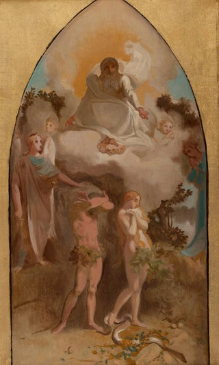 VictorLouis Mottez - Adam et Eve chasss du paradis.webp