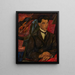 Retrato de Dimitri Sangaroff - Victor Barthe — cuadro enmarcado en la pared