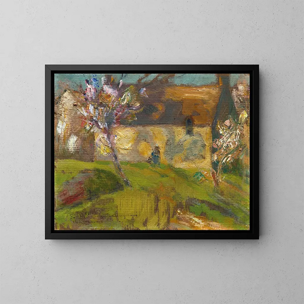 Paisaje - Victor Charreton — cuadro enmarcado en la pared