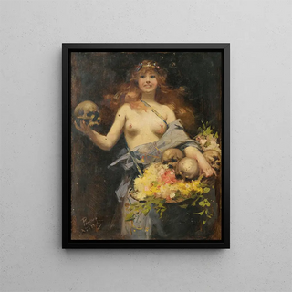 Victor Emile Prouv - The flower vendor.webp