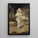 Una buena lectura - Victor Gabriel Gilbert — cuadro enmarcado en la pared