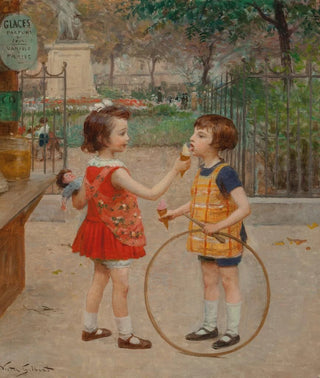 Victor Gabriel Gilbert - Glaces du jour.webp