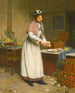 La vendedora de ostras - Victor Gabriel Gilbert — vista de la obra