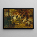 The Market of Madeleine - Victor Gabriel Gilbert — framed artwork on a wall
