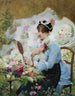 El vendedor de flores - Victor Gabriel Gilbert — vista de la obra