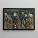 Emigrantes - Victor Hageman — cuadro enmarcado en la pared