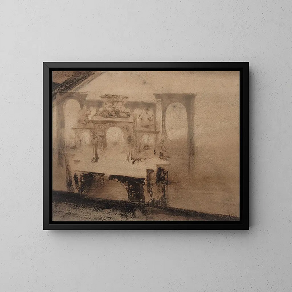 Arquitectura del Renacimiento 1847-1850 - Victor Hugo — cuadro enmarcado en la pared
