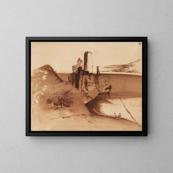 Brume de Furteneck - Victor Hugo — cuadro enmarcado en la pared