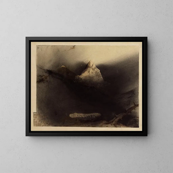 El Mito - Victor Hugo — cuadro enmarcado en la pared