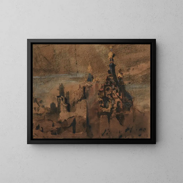 Souvenir d'Espagne - Victor Hugo — framed artwork on a wall