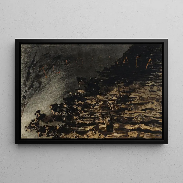 Torquemada - Victor Hugo — framed artwork on a wall