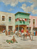 Un mercado turco - Victor Huguet — vista de la obra
