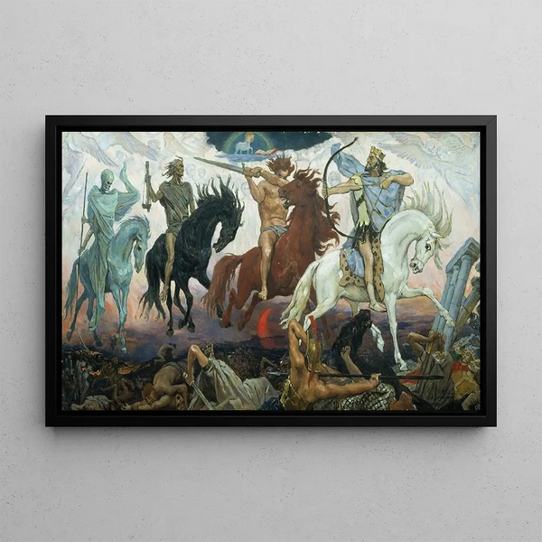 Victor Mikhailovich Vasnetsov - Four Horsemen of the Apocalypse.webp