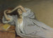 Mujer acostada en un diván - Victor Prouvé — vista de la obra