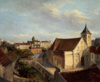 L'ancienne église de Belleville - Victor René Garson — vista de la obra