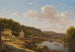 Vista del Sena y de las colinas de Suresnes - Victor de Grailly — vista de la obra