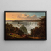 Niagara Falls Painting - Victor de Grailly — framed artwork on a wall