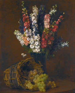 Victoria FantinLatour - Pieds dalouette et raisins blancs.webp