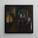 Vida - Frits van den Berghe — cuadro enmarcado en la pared