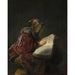 Reproducción del cuadro Vieja mujer leyendo - Rembrandt van Rijn