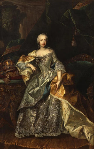 Viennese painter - Maria Theresa as Queen of Hungary.webp