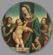Virgin and Child with John the Baptist and Angels - Pietro del Donzello — artwork view
