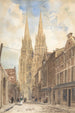 Vista de Bayeux – Thomas Shotter Boys (1832) — vista de la obra
