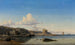 Randkløven en Gudhjem en la costa este de Bornholm - Viggo Fauerholdt — vista de la obra