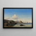 Randkløven en Gudhjem en la costa este de Bornholm - Viggo Fauerholdt — cuadro enmarcado en la pared
