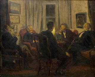 Among the Artists - Viggo Johansen — artwork view
