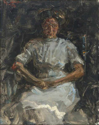Viggo Johansen - Portrt af siddende kvinde.webp