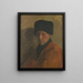 Dutch Fisherman Painting - Viktor Scharf — framed artwork on a wall