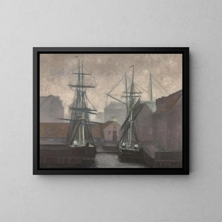Vilhelm Hammershi - Greenland Trade Wharf Christianshavn Copenhagen.webp