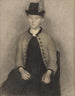 Ida Ilsted, la esposa del artista - Vilhelm Hammershøi — vista de la obra