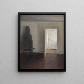 Vilhelm Hammershi - Interior An Old Stove.webp