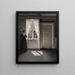 Interior de Strandgade 30 - Vilhelm Hammershøi — cuadro enmarcado en la pared