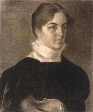 Vilhelm Hammershi - Portrait of Karen Bramsen.webp